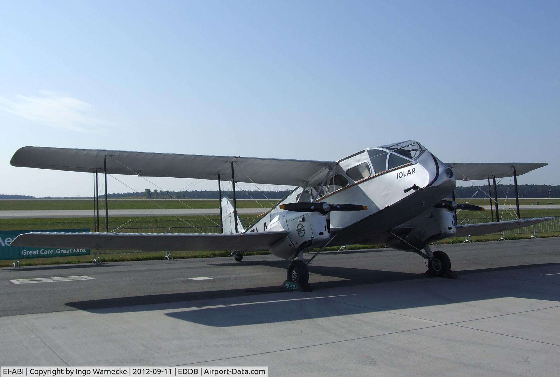 EI-ABI, 1936 De Havilland DH-84 Dragon 2 C/N 6105, De Havilland D.H.84 Dragon at the ILA 2012, Berlin