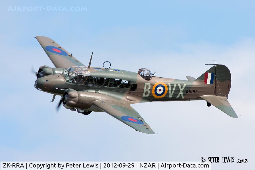 ZK-RRA, 1944 Avro 652A Anson 1 C/N Not found MH120, RR Aviation Ltd., Wakefield