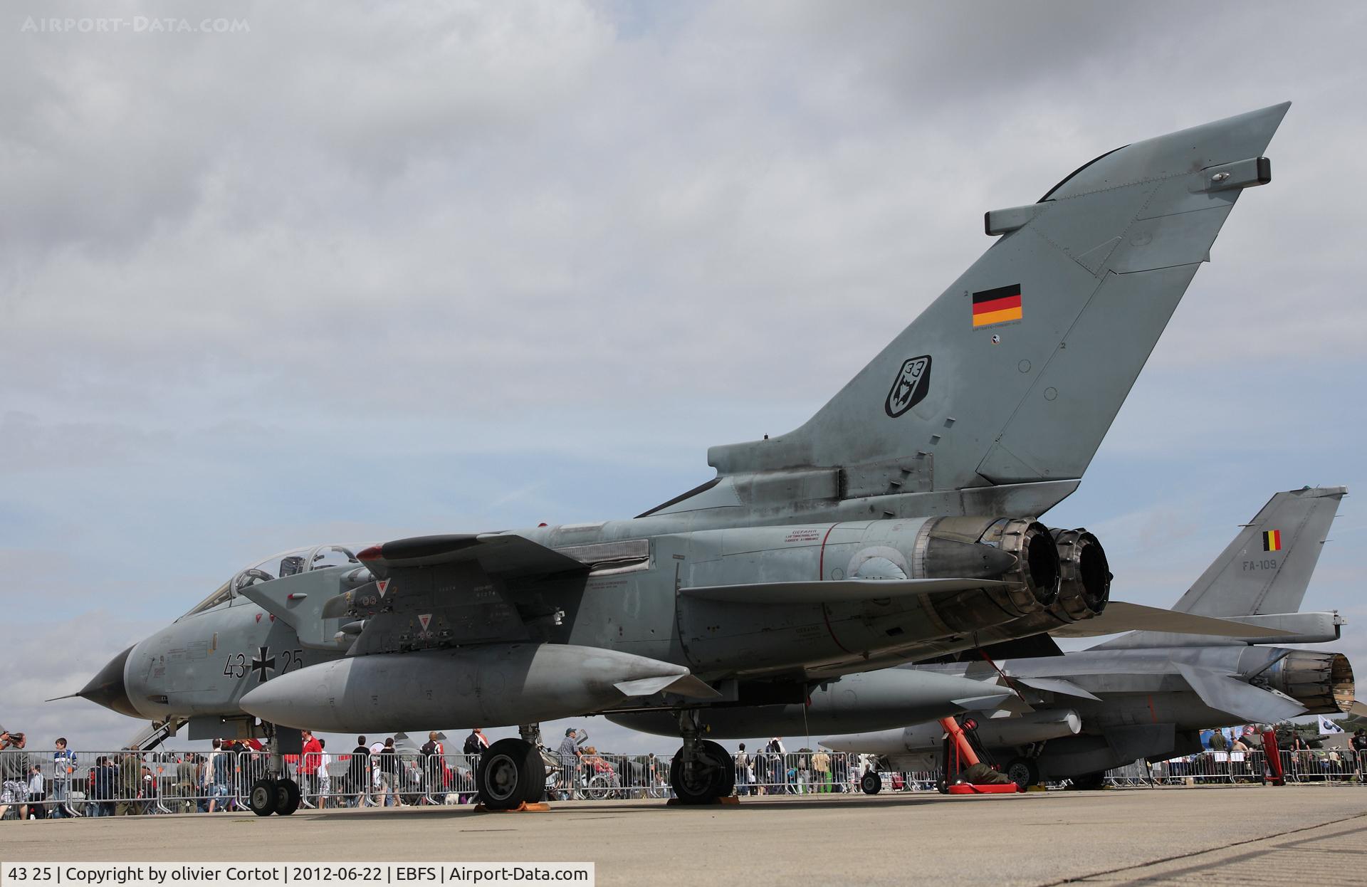 43 25, Panavia Tornado IDS C/N 062/GS008/4025, note the JaBo 33 insigna on the tail