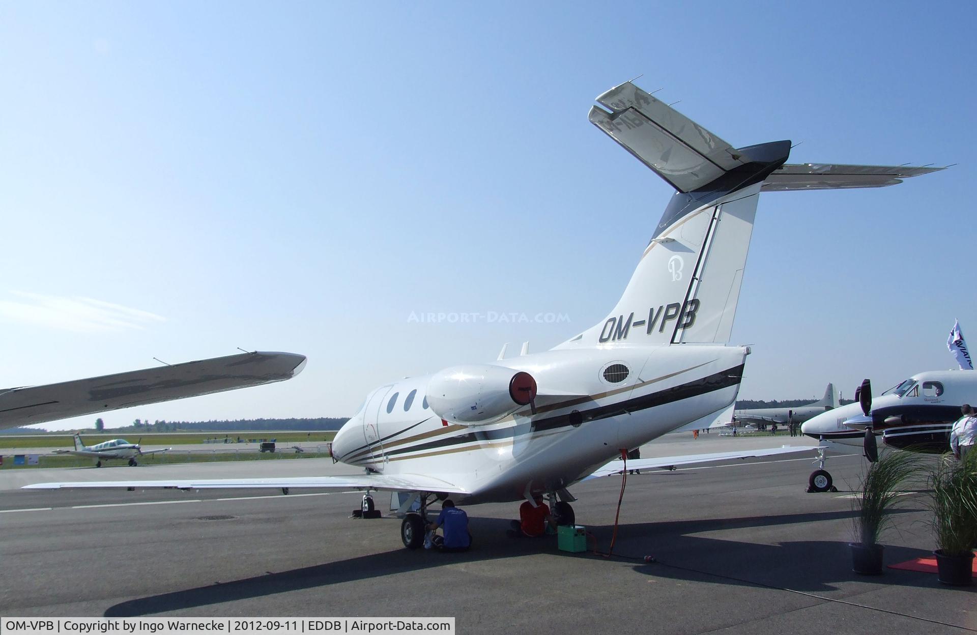 OM-VPB, 2008 Hawker Beechcraft 390 Premier 1A C/N RB-256, Hawker Beechcraft 390 Premier I at the ILA 2012, Berlin