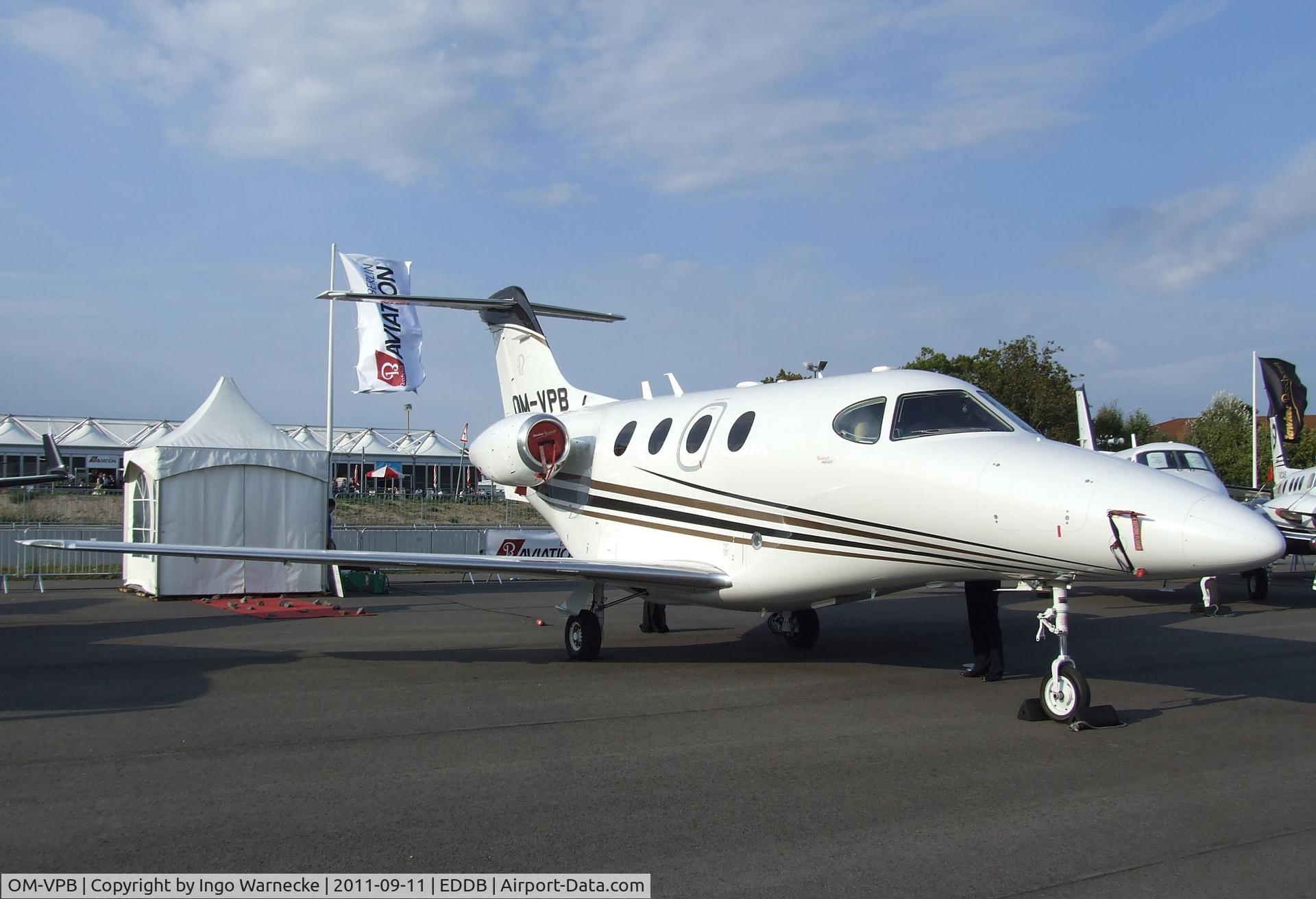 OM-VPB, 2008 Hawker Beechcraft 390 Premier 1A C/N RB-256, Hawker Beechcraft 390 Premier I at the ILA 2012, Berlin