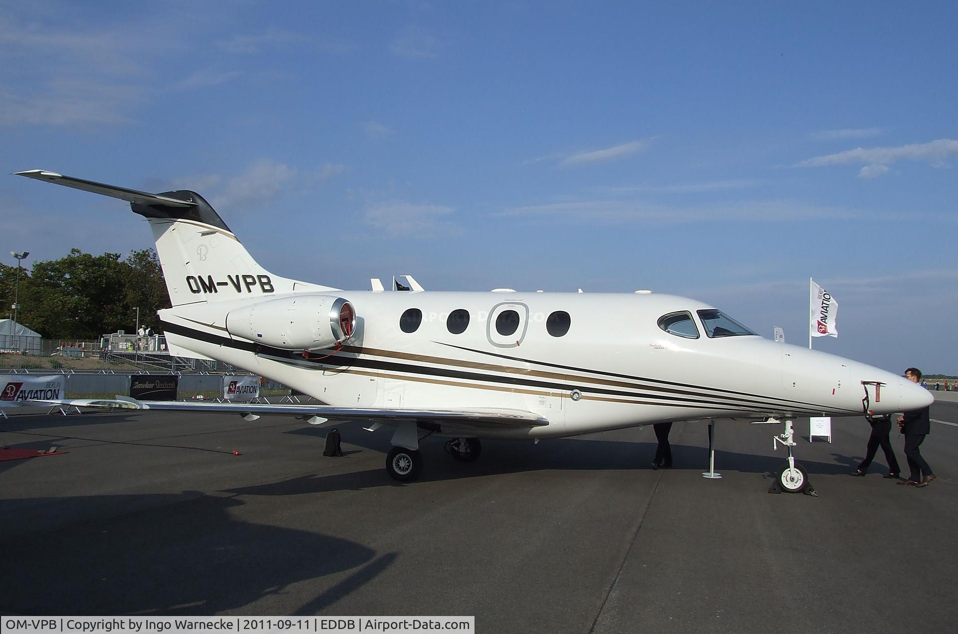 OM-VPB, 2008 Hawker Beechcraft 390 Premier 1A C/N RB-256, Hawker Beechcraft 390 Premier I at the ILA 2012, Berlin