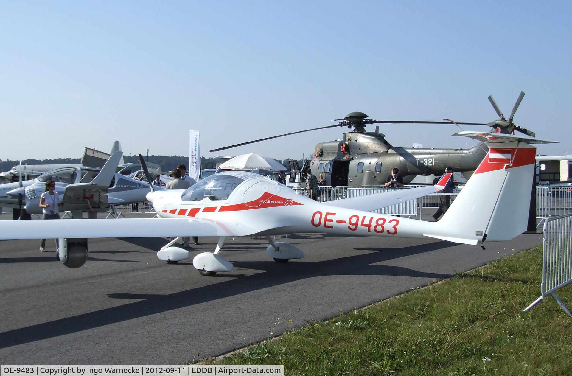 OE-9483, Diamond HK-36TCC ECO Super Dimona C/N 36583, Diamond HK-36 MPP Super Dimona at the ILA 2012, Berlin