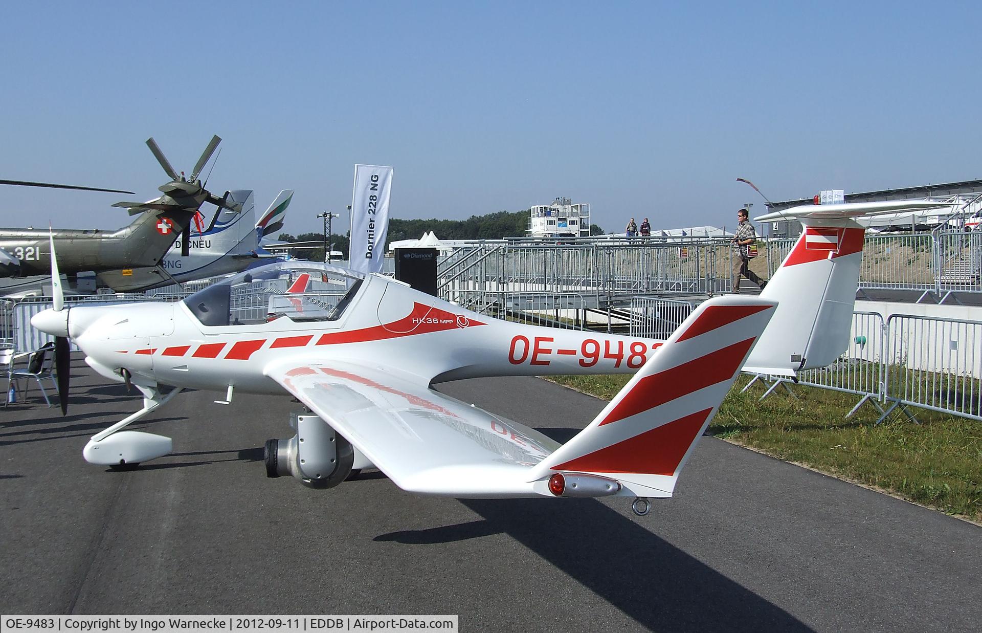 OE-9483, Diamond HK-36TCC ECO Super Dimona C/N 36583, Diamond HK-36 MPP Super Dimona at the ILA 2012, Berlin