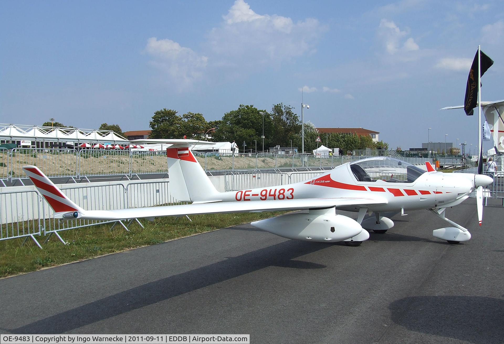 OE-9483, Diamond HK-36TCC ECO Super Dimona C/N 36583, Diamond HK-36 MPP Super Dimona at the ILA 2012, Berlin