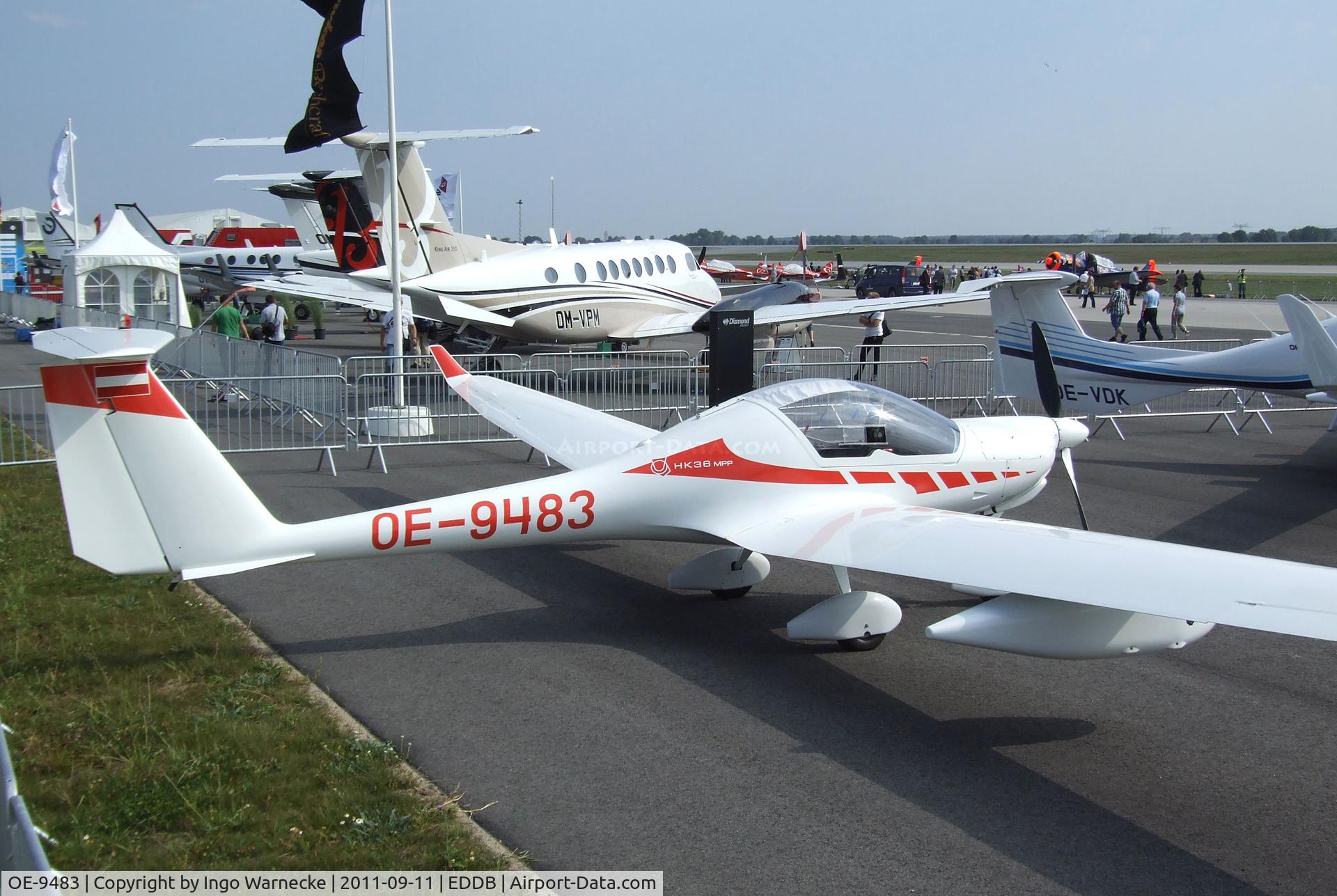 OE-9483, Diamond HK-36TCC ECO Super Dimona C/N 36583, Diamond HK-36 MPP Super Dimona at the ILA 2012, Berlin