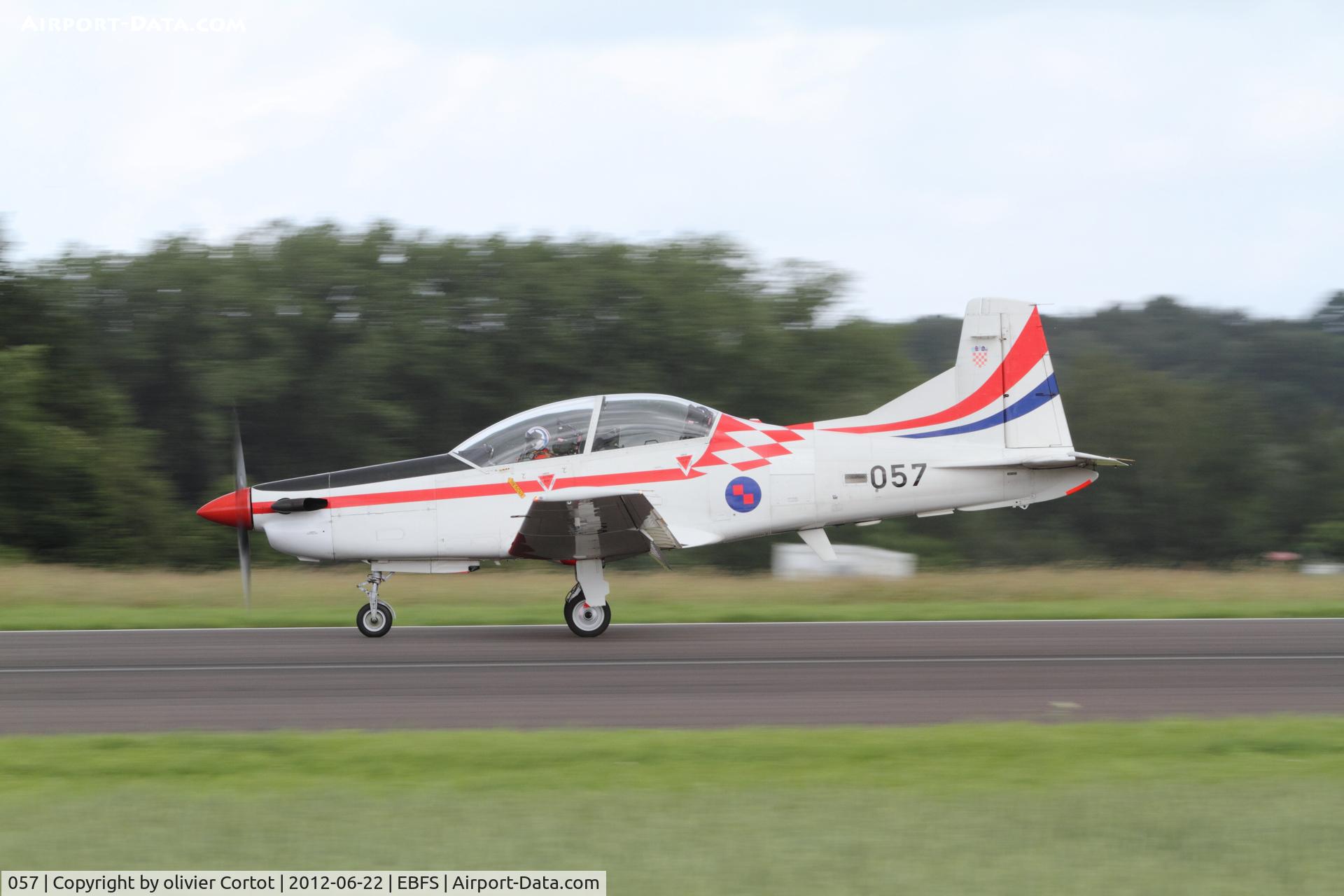 057, Pilatus PC-9M C/N 620, Florennes airshow 2012
