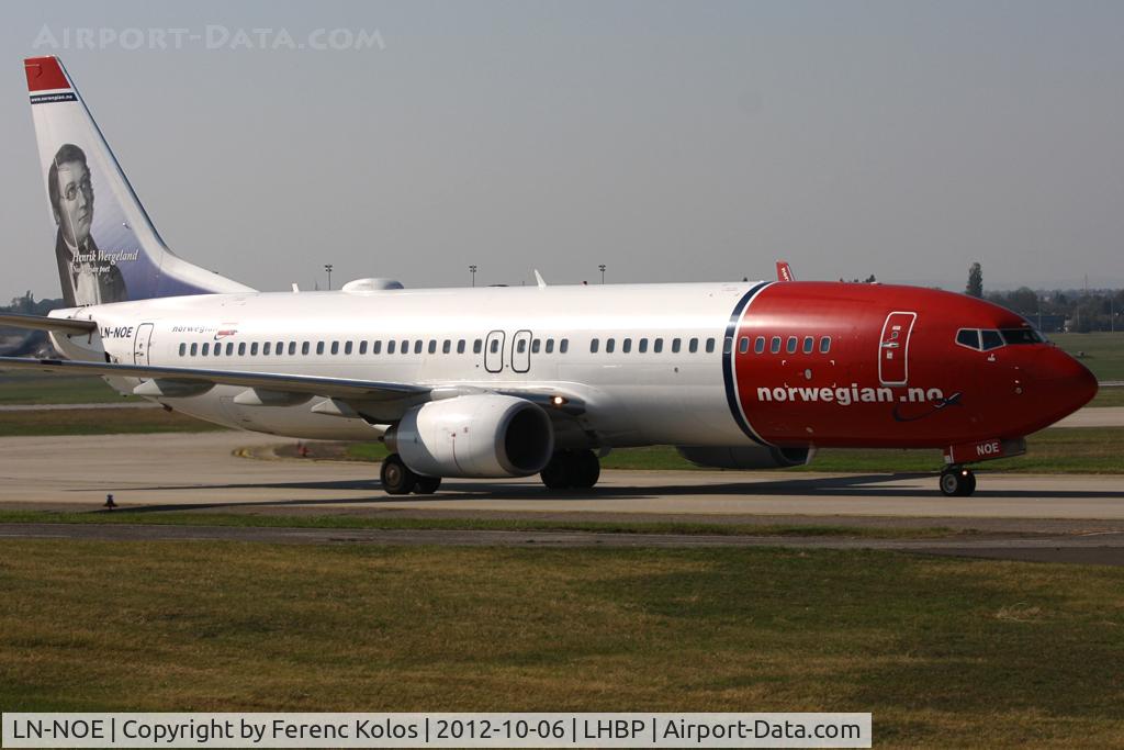 LN-NOE, 2008 Boeing 737-8Q8 C/N 35283, Ferihegy