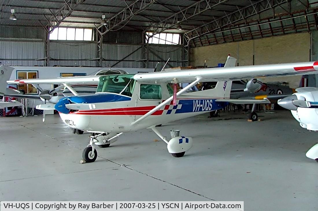 VH-UQS, 1977 Cessna A152 Aerobat C/N A1520763, Cessna A.152 Aerobat [A152-0763] Camden~VH 25/03/2007