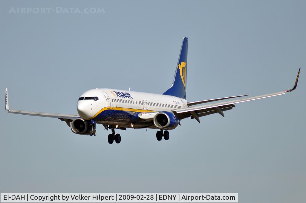 EI-DAH, 2003 Boeing 737-8AS C/N 33546, Ryanair