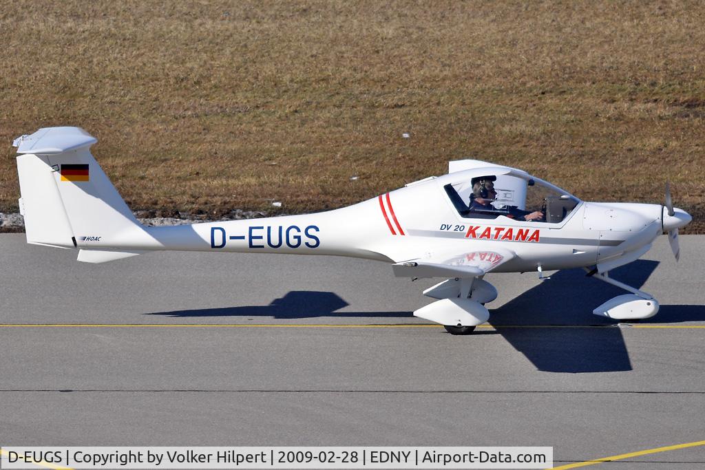 D-EUGS, Diamond DV-20 Katana C/N 20034, at fdh