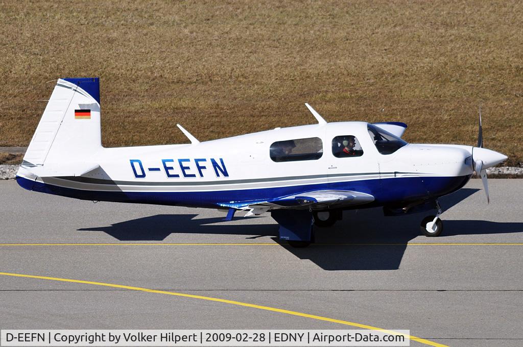 D-EEFN, 1991 Mooney M20J 201 C/N 24-3215, new colours