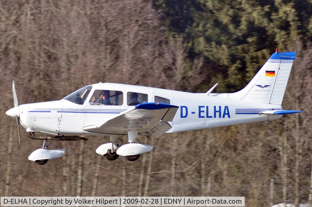 D-ELHA, Piper PA-28-151 Cherokee Warrior C/N 28-7615220, at FDH