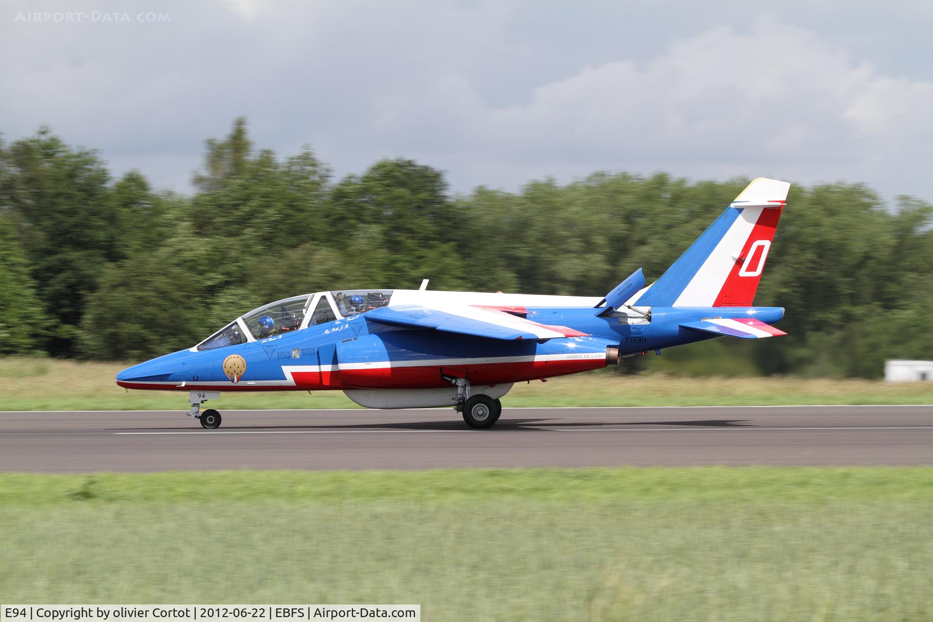 E94, Dassault-Dornier Alpha Jet E C/N E94, Florennes 2012