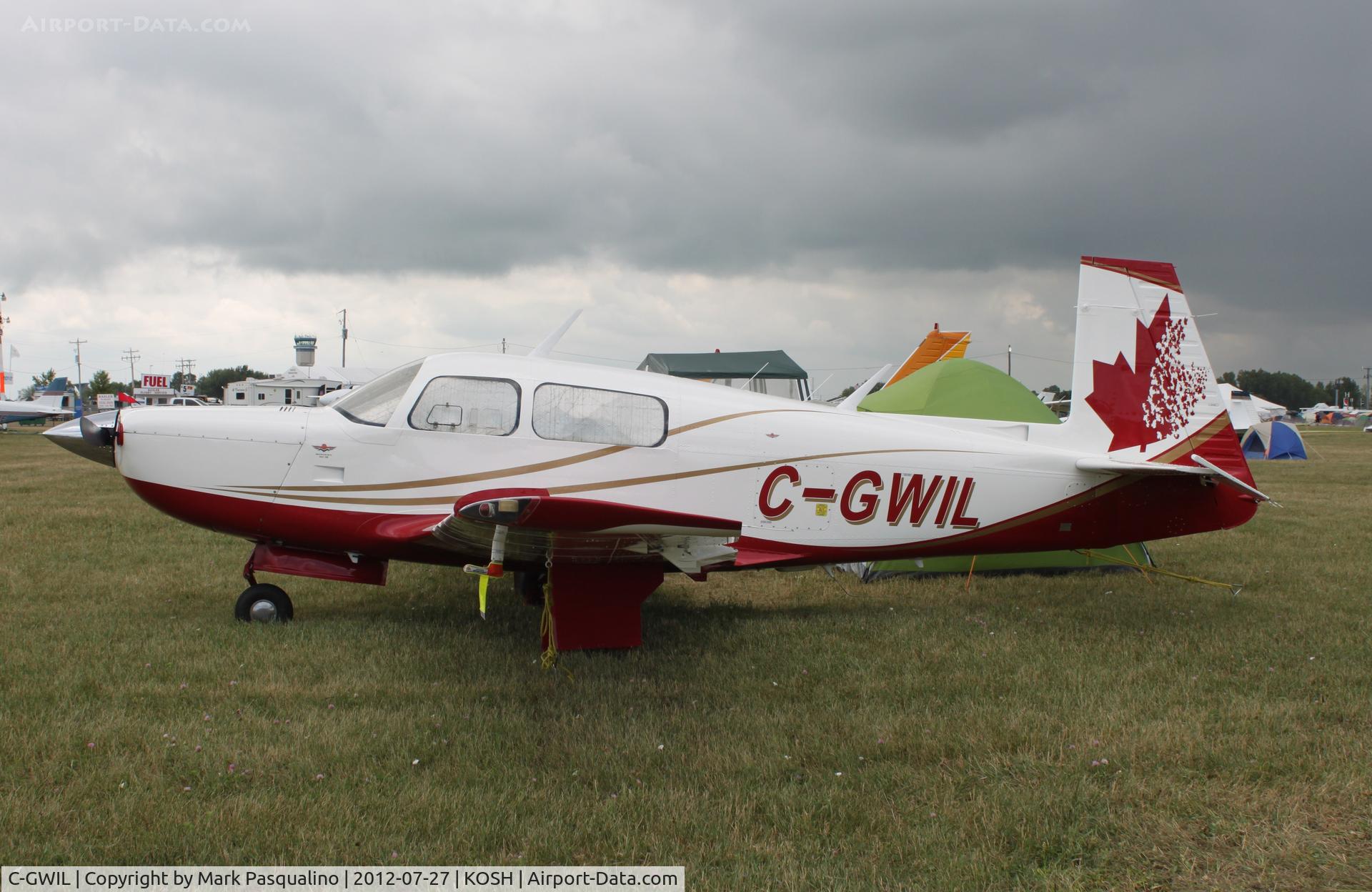 C-GWIL, 1981 Mooney M20K C/N 25-0592, Mooney M20K