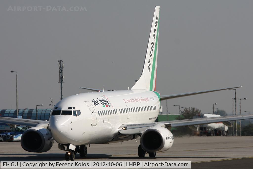 EI-IGU, 2003 Boeing 737-73V C/N 32422, Ferihegy