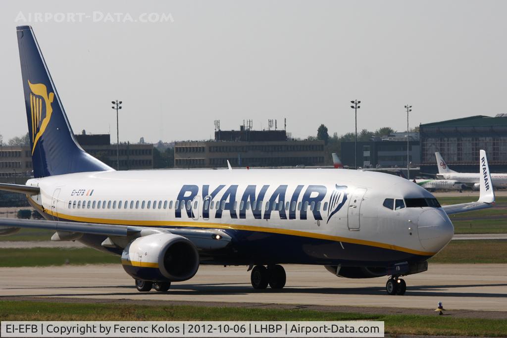 EI-EFB, 2009 Boeing 737-8AS C/N 37532, Ferihegy