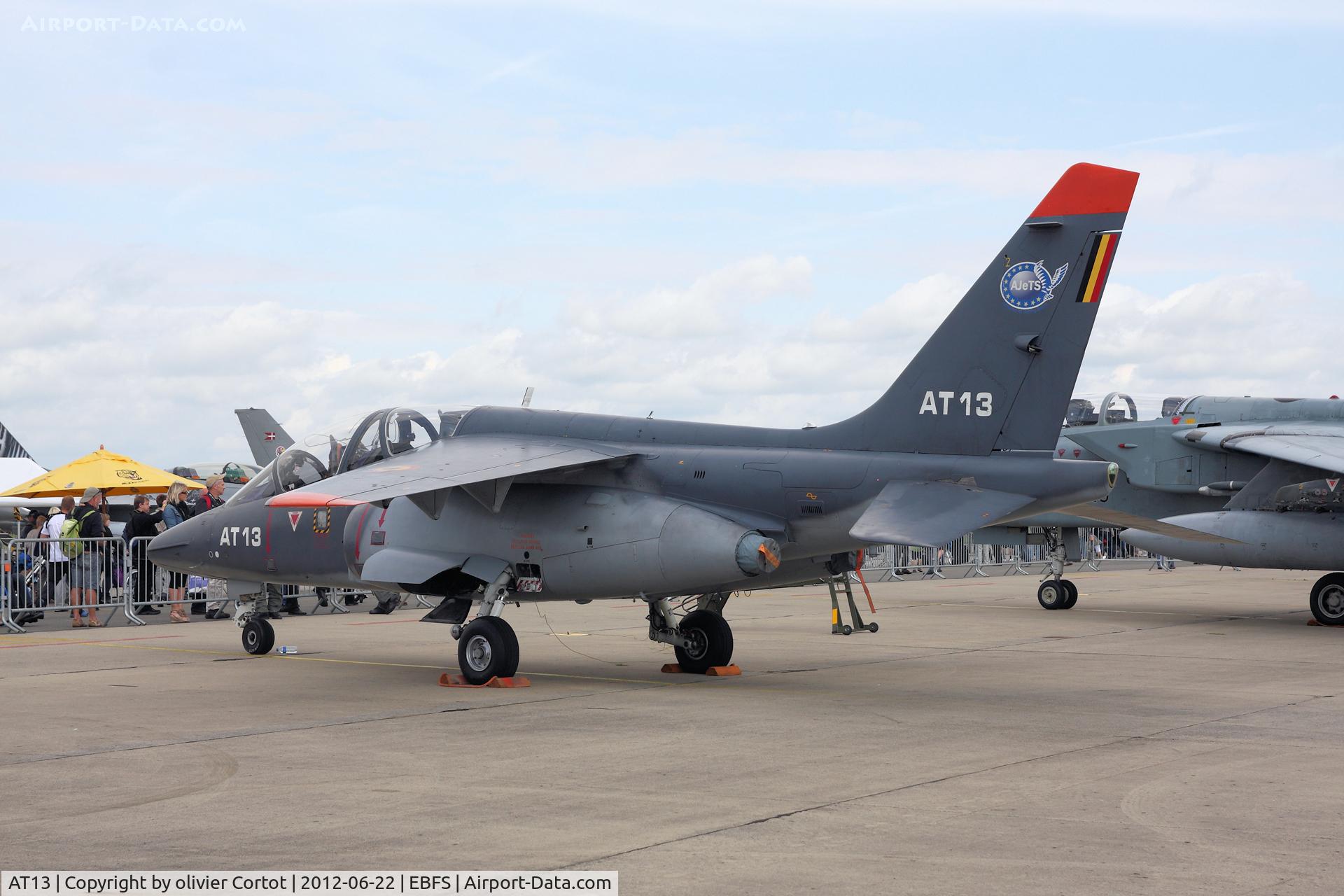 AT13, Dassault-Dornier Alpha Jet 1B C/N B13/1039, rear view