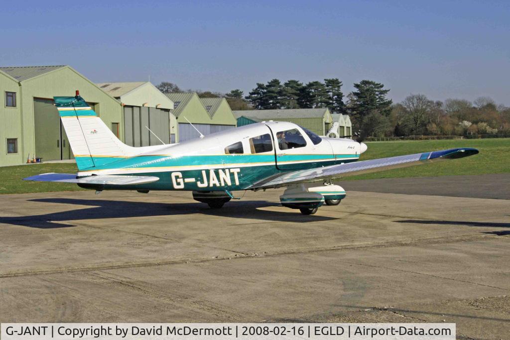 G-JANT, 1983 Piper PA-28-181 Cherokee Archer II C/N 28-8390075, G-JANT at Denham,just arrived back from Isle of Wight
