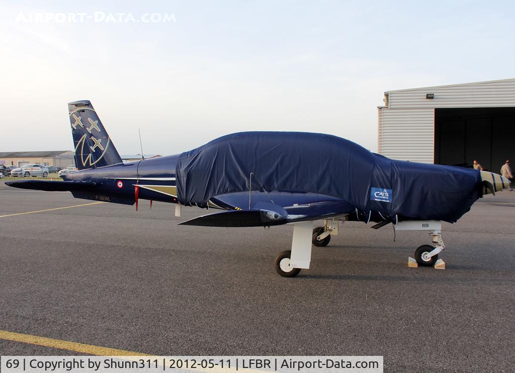 69, Socata TB-30 Epsilon C/N 69, Participant of the AirExpo Airshow 2012 - New c/s for this patrol