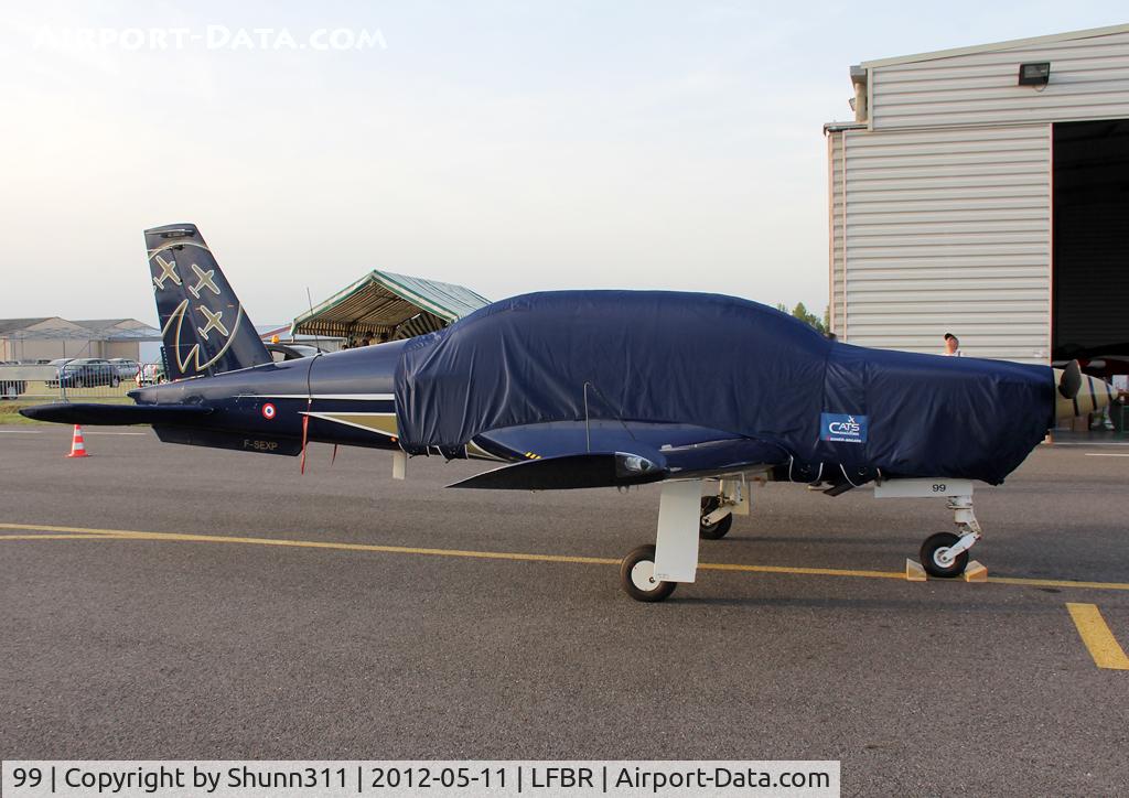 99, Socata TB-30 Epsilon C/N 99, Participant of the AirExpo Airshow 2012 - New c/s for this patrol