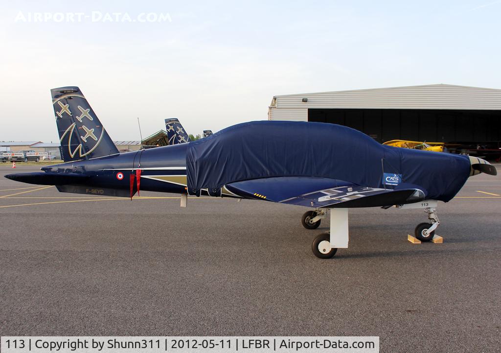 113, Socata TB-30 Epsilon C/N 113, Participant of the AirExpo Airshow 2012 - New c/s for this patrol