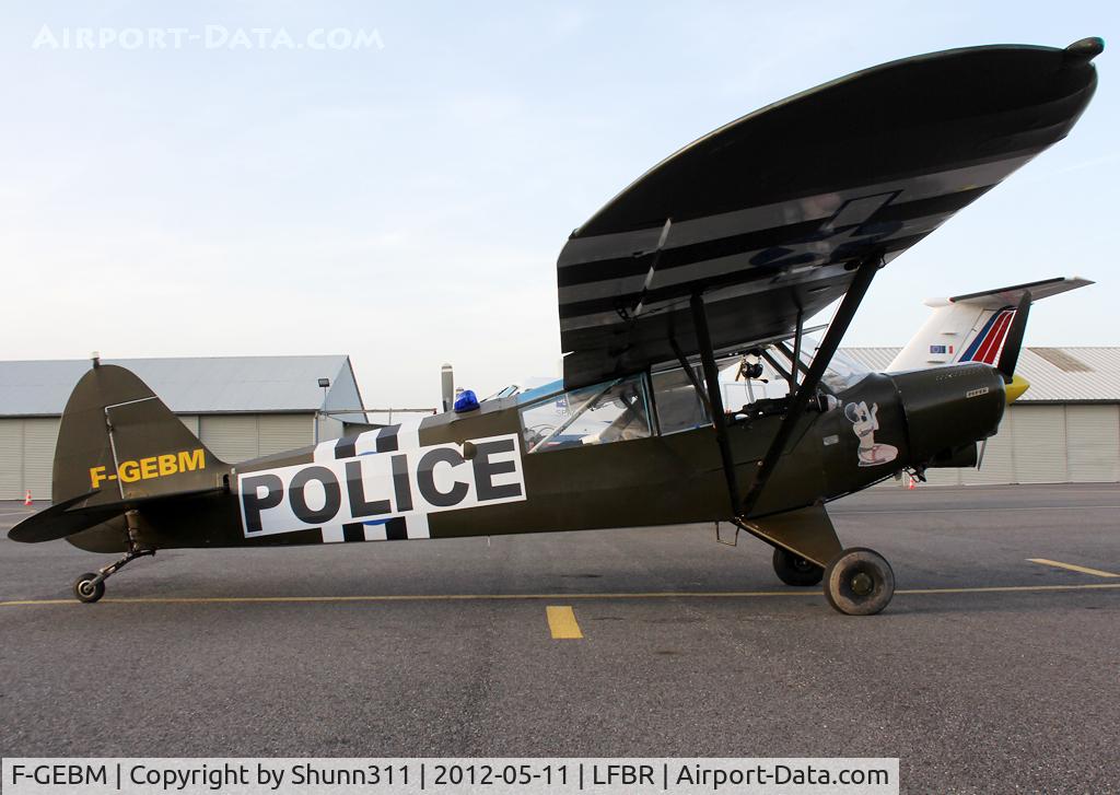 F-GEBM, Piper PA-18-150 Super Cub C/N 18-1294, Participant of the AirExpo Airshow 2012