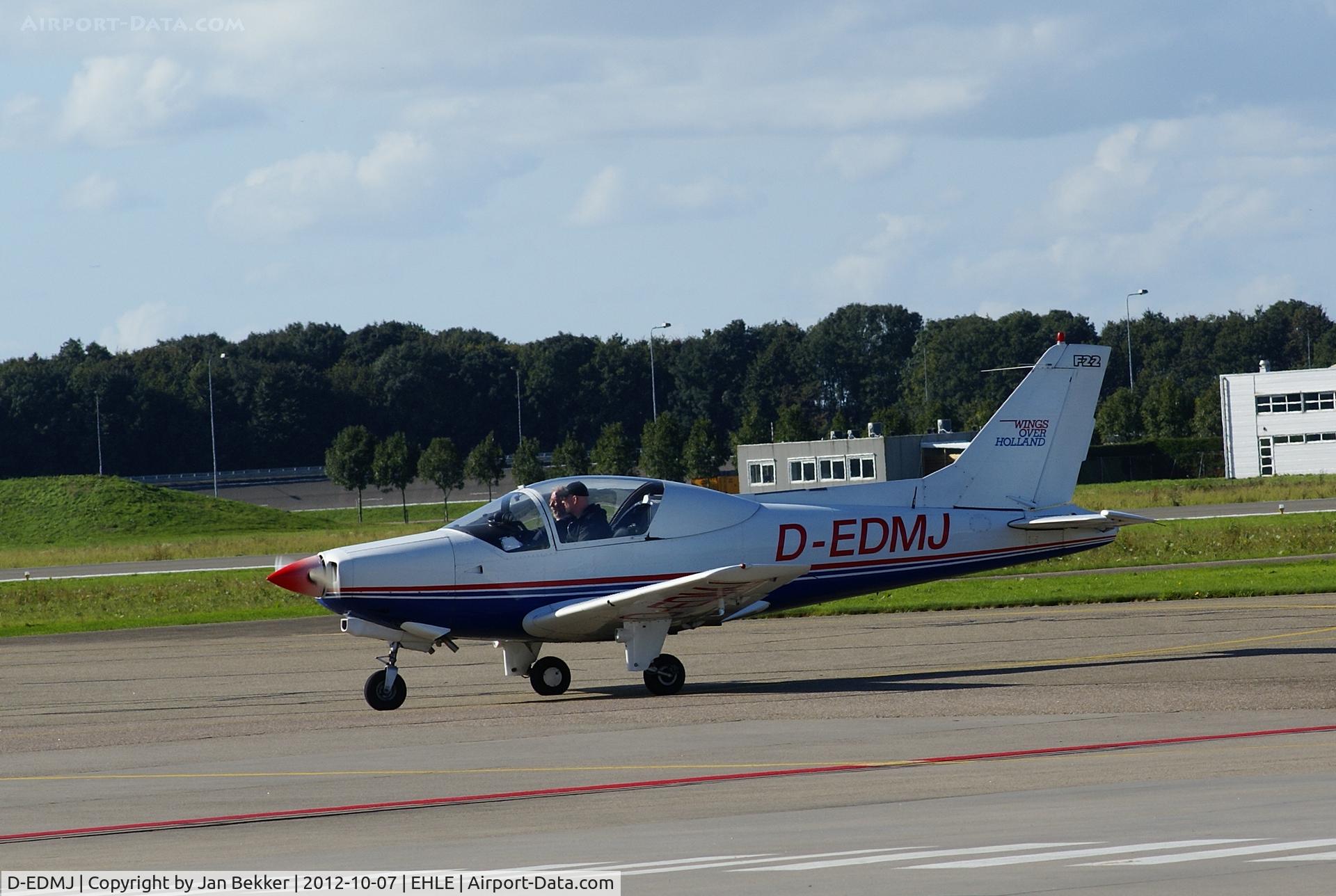 D-EDMJ, General Avia F-22B C/N 013, Airport Lelystad Plane crashed 22 october 2012 near Dronten.