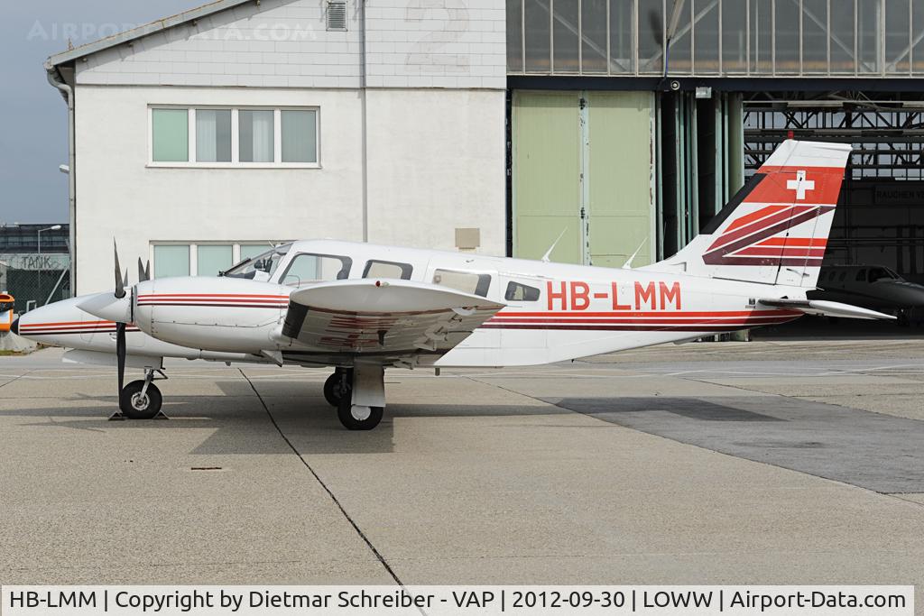 HB-LMM, 1981 Piper PA-34-200T Seneca II C/N 34-8170029, Piper Seneca