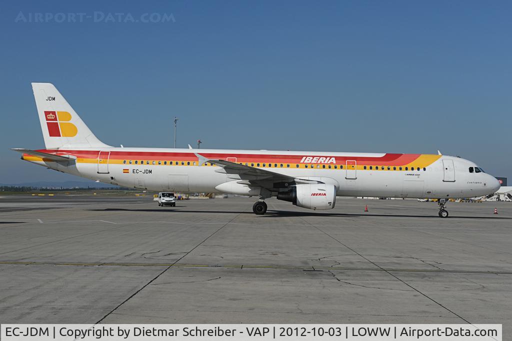 EC-JDM, 2004 Airbus A321-211 C/N 2357, Iberia Airbus 321