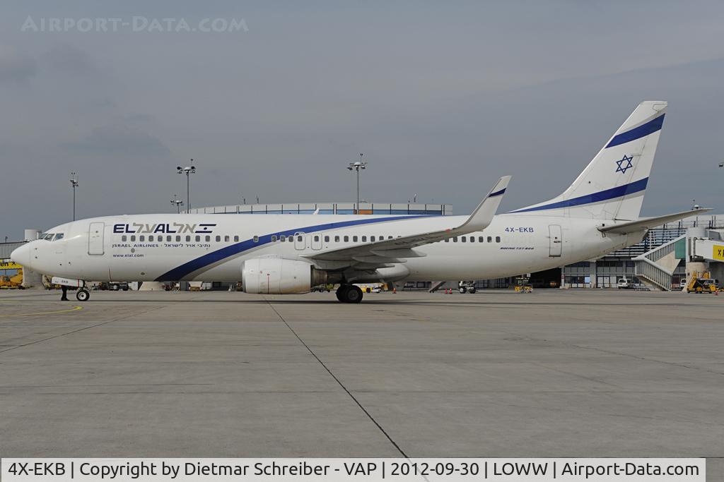 4X-EKB, 1999 Boeing 737-858 C/N 29958, El Al Boeing 737-800
