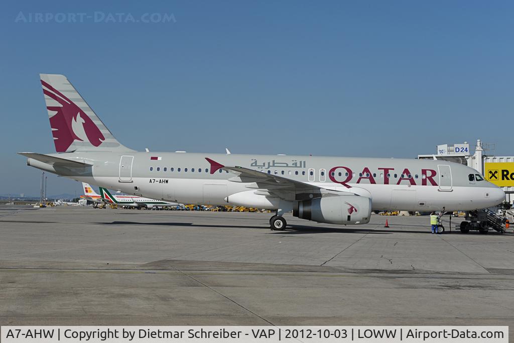 A7-AHW, 2012 Airbus A320-232 C/N 5217, Qatar Airways Airbus 320
