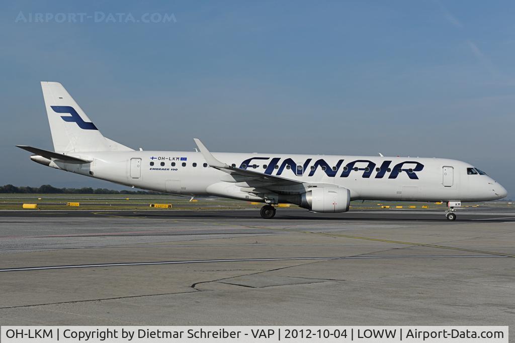 OH-LKM, 2008 Embraer 190LR (ERJ-190-100LR) C/N 19000160, Finnair Embraer 190
