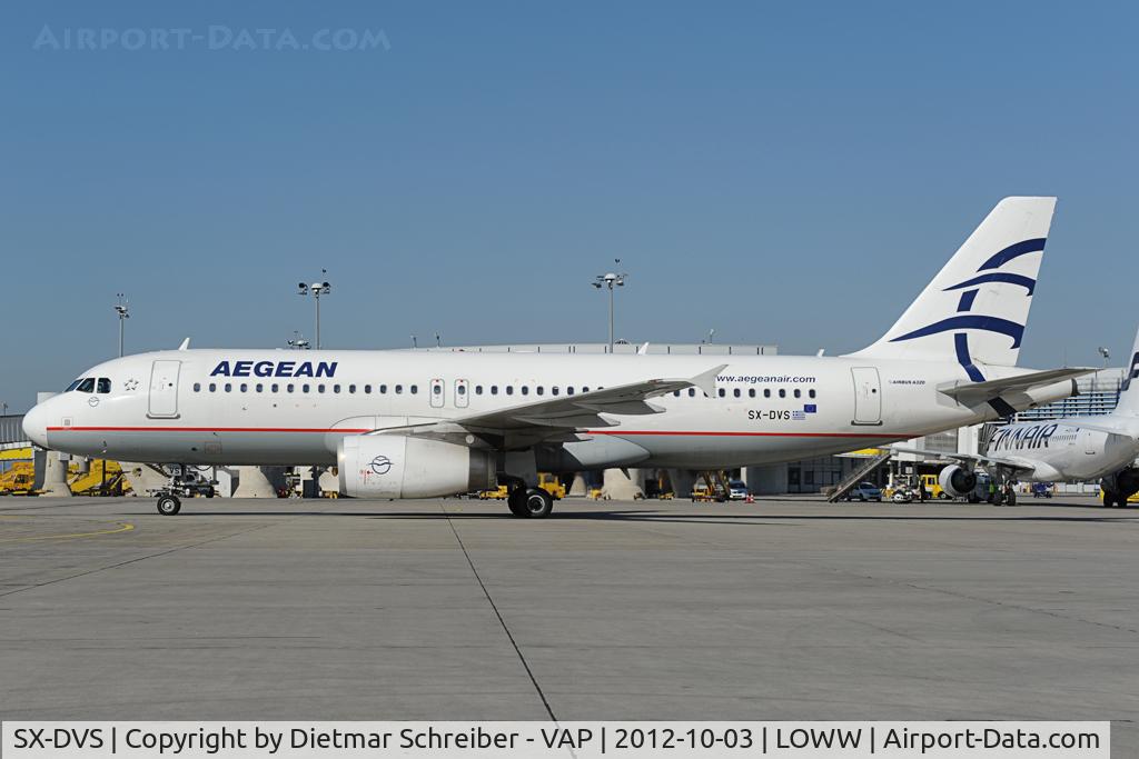 SX-DVS, 2008 Airbus A320-232 C/N 3709, Aegean Airbus 320