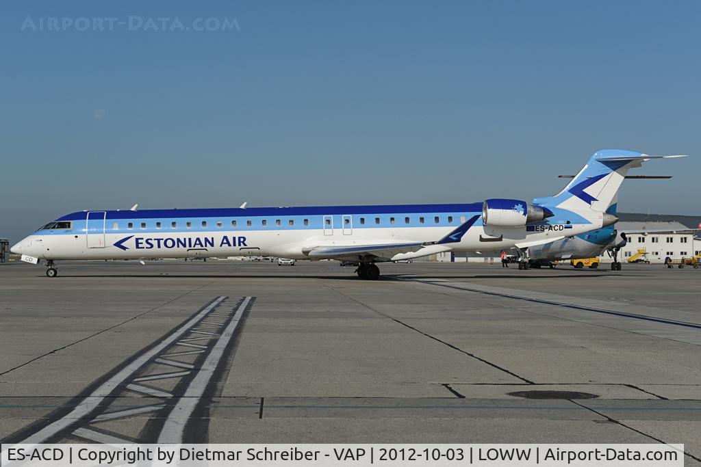 ES-ACD, 2011 Bombardier CRJ-900LR (CL-600-2D24) C/N 15276, Estonian Air Regionaljet 900