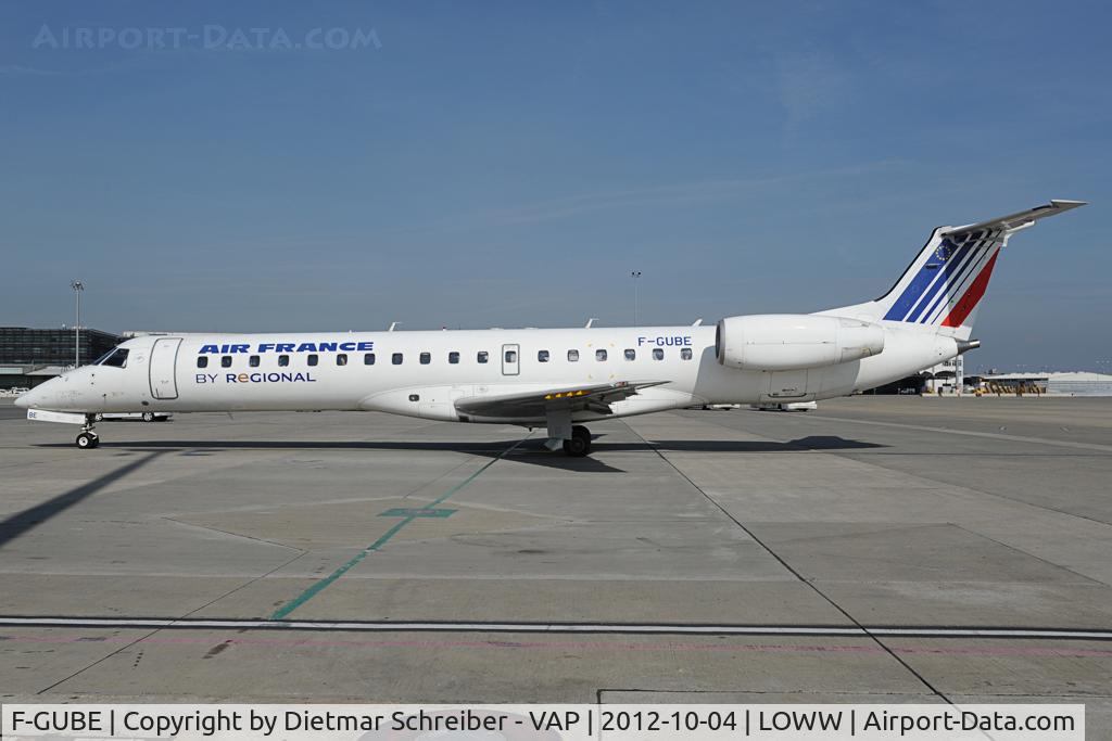 F-GUBE, 2002 Embraer ERJ-145LR (EMB-145LR) C/N 145668, Air France Embraer 145