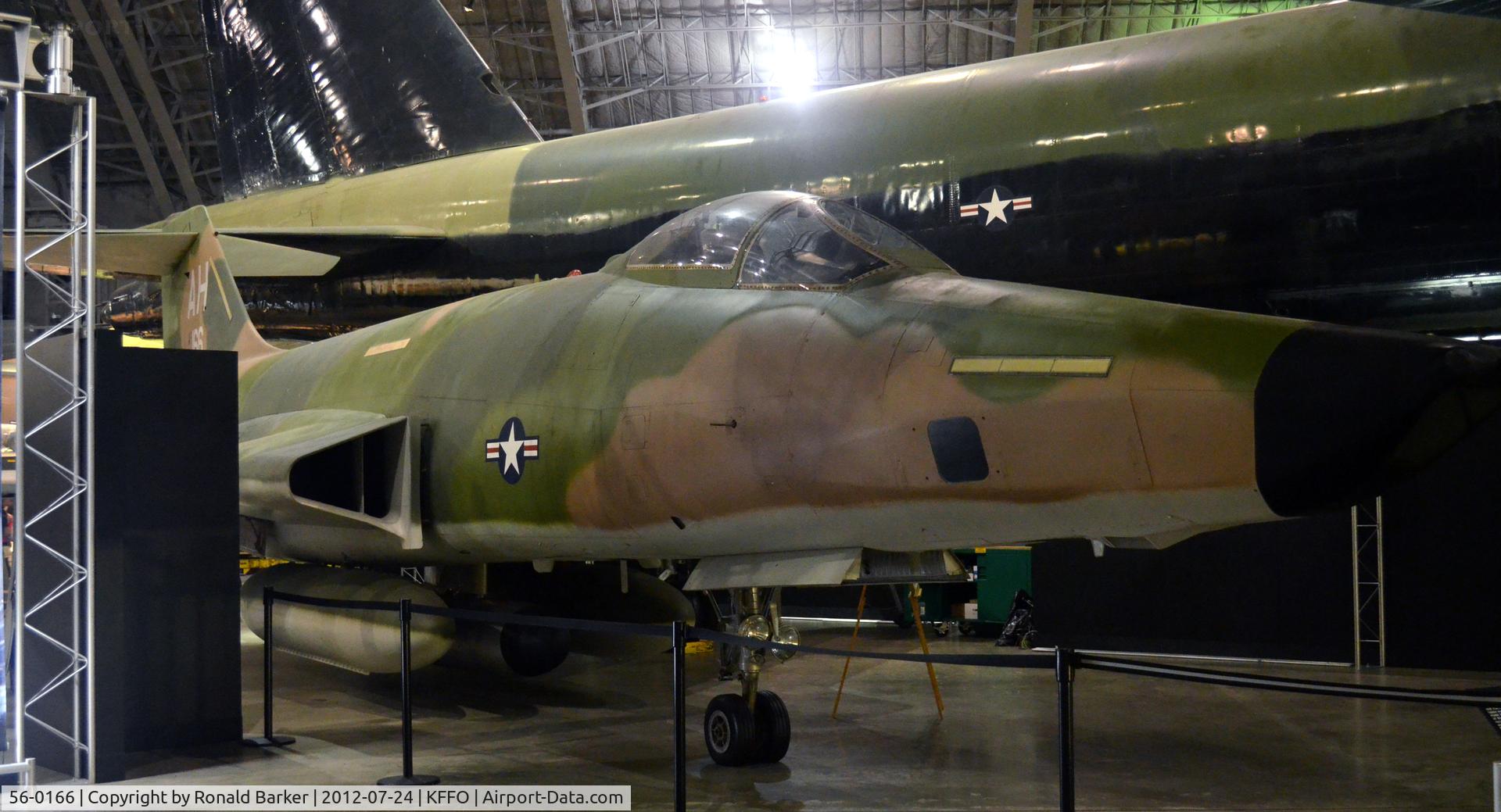 56-0166, 1956 McDonnell RF-101C Voodoo C/N 127, AF Museum