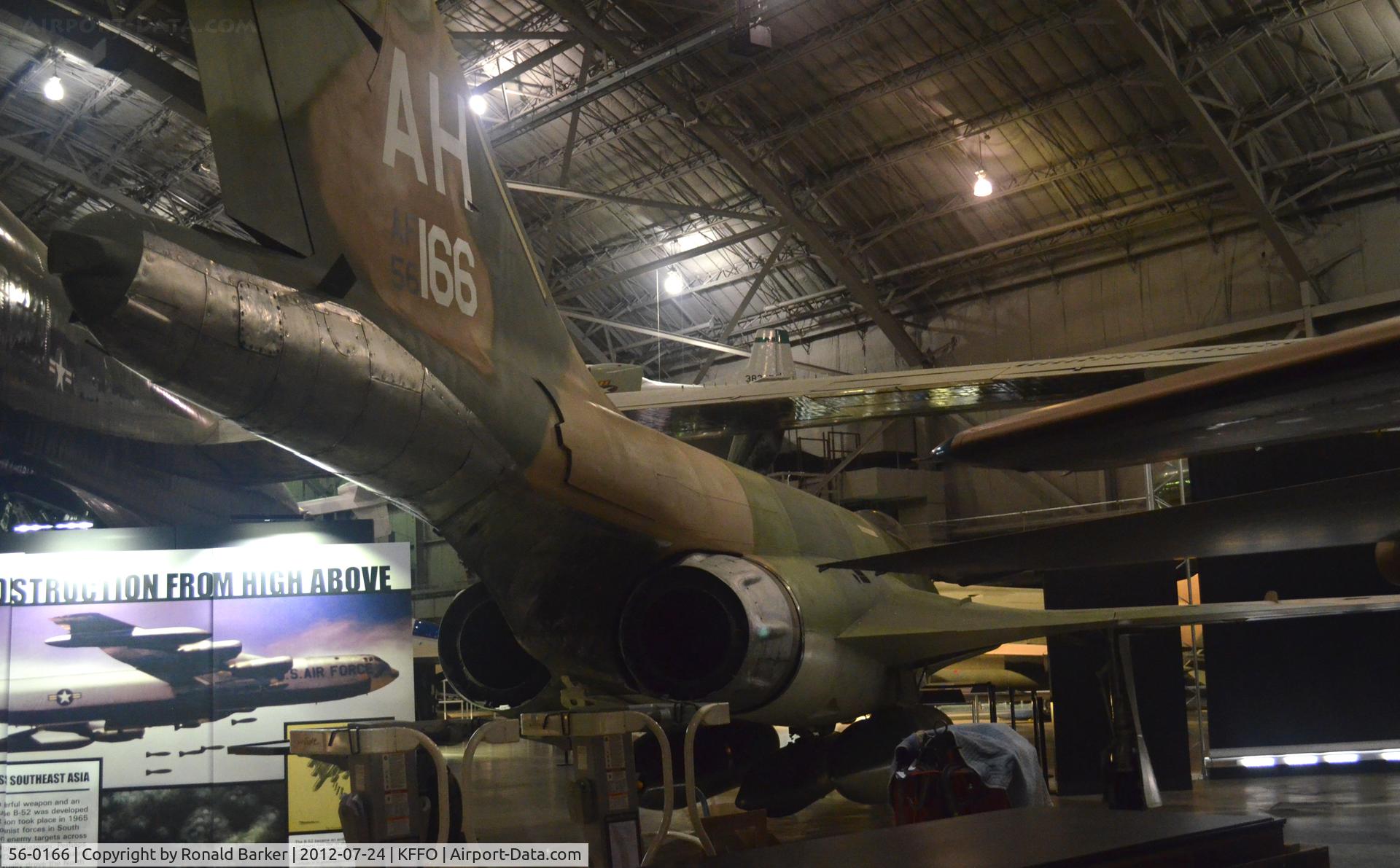 56-0166, 1956 McDonnell RF-101C Voodoo C/N 127, AF Museum