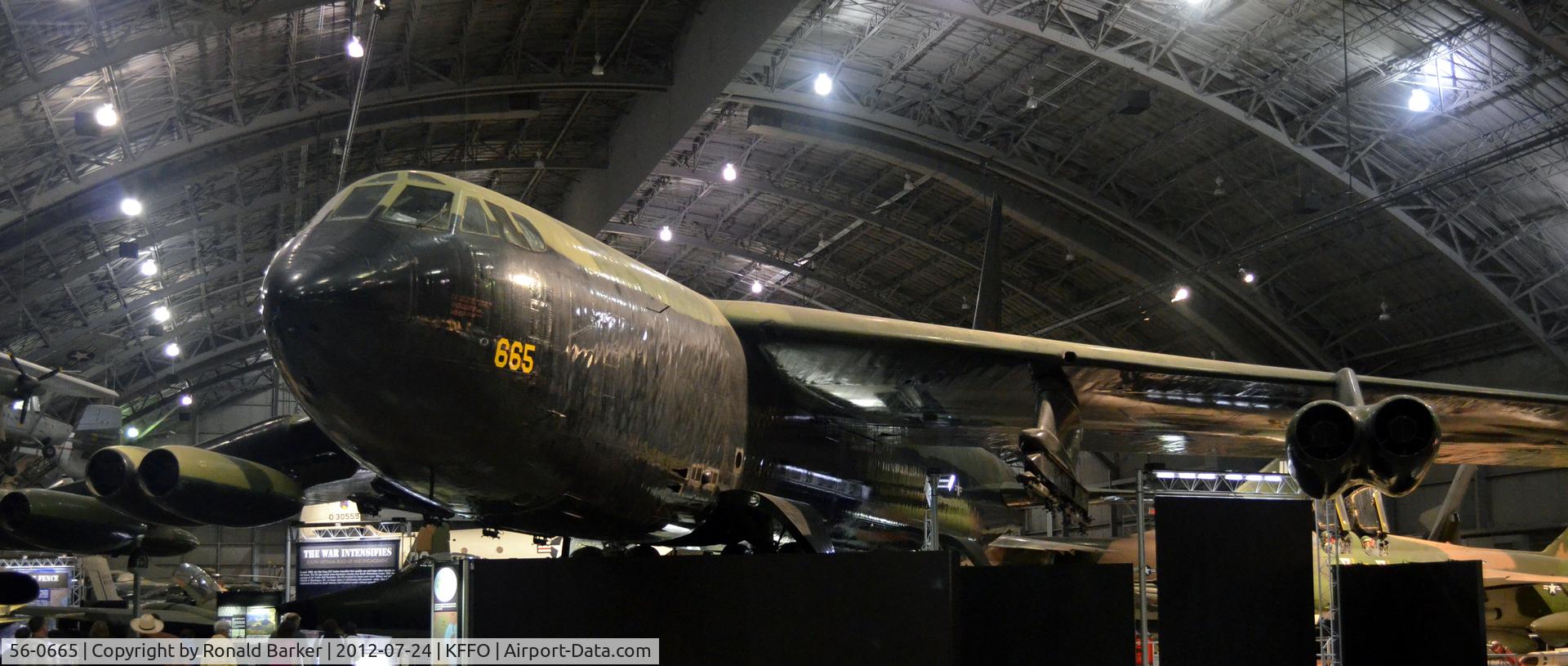 56-0665, 1956 Boeing B-52D-30-BW Stratofortress C/N 464036, AF Museum