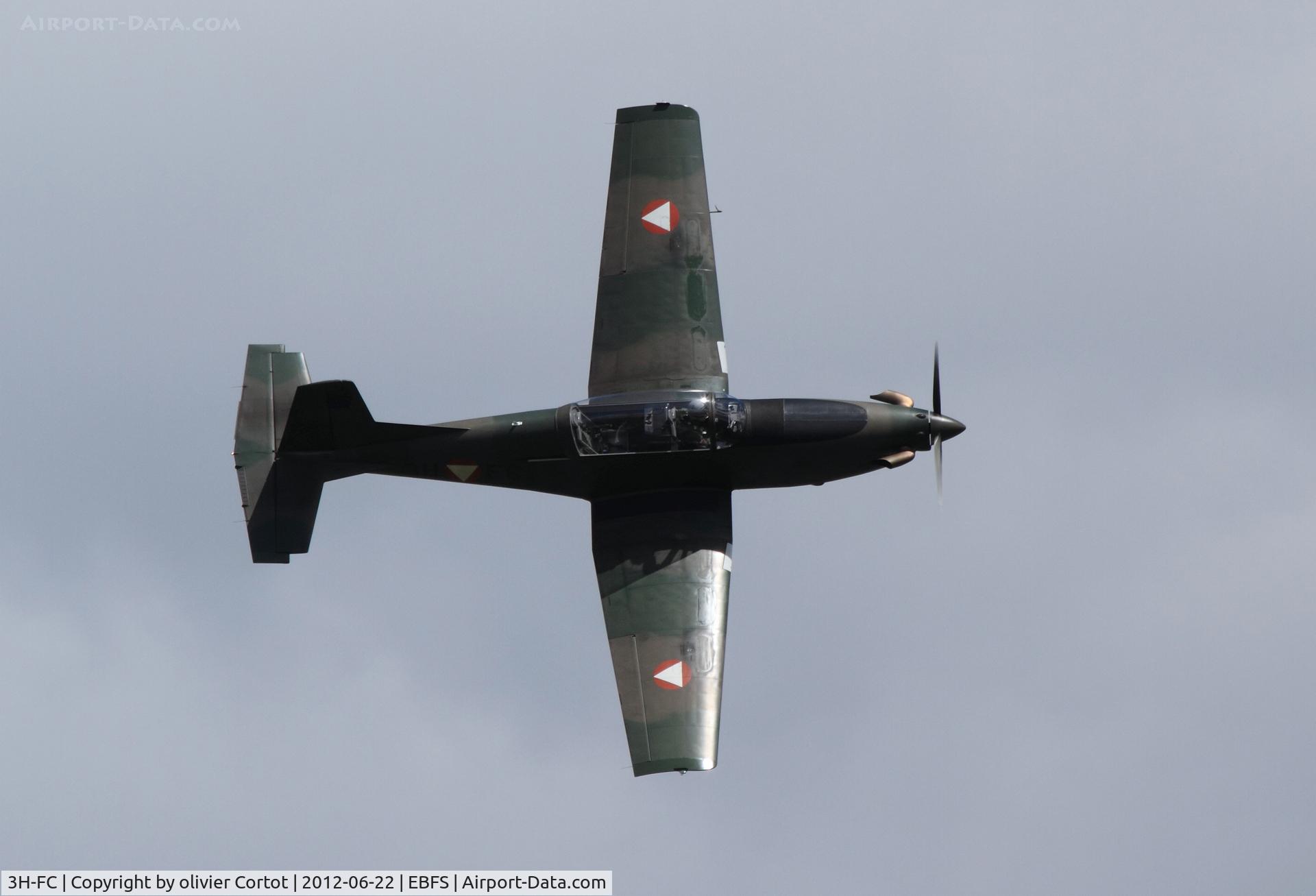 3H-FC, Pilatus PC-7 Turbo Trainer C/N 414, Florennes 2012