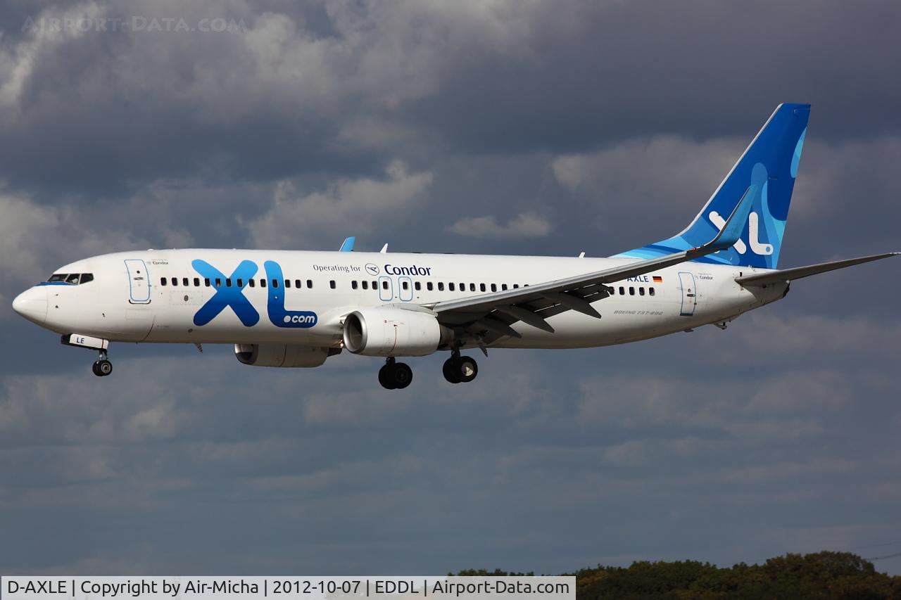 D-AXLE, 2007 Boeing 737-8Q8 C/N 30724, XL Airways Germany, Boeing 737-8Q8, CN: 30724/2286