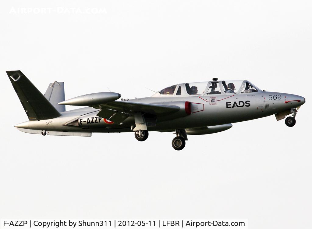 F-AZZP, 1966 Fouga CM-170R Magister C/N 569, Participant of the AirExpo Airshow 2012