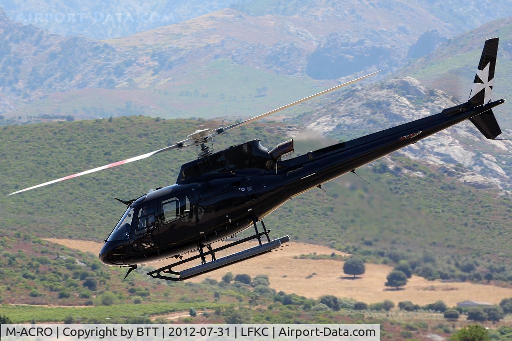 M-ACRO, 2009 Eurocopter AS-350B-3 Ecureuil Ecureuil C/N 4798, Takeoff