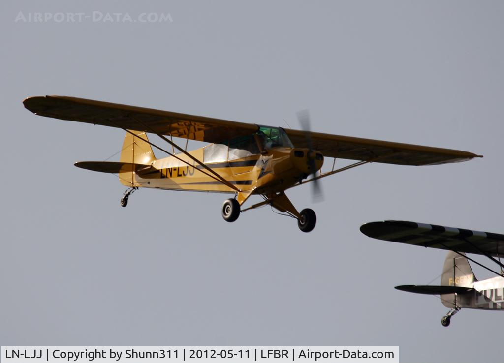 LN-LJJ, 1953 Piper L-18C Super Cub (PA-18-95) C/N 18-3088, Participant of the AirExpo Airshow 2012
