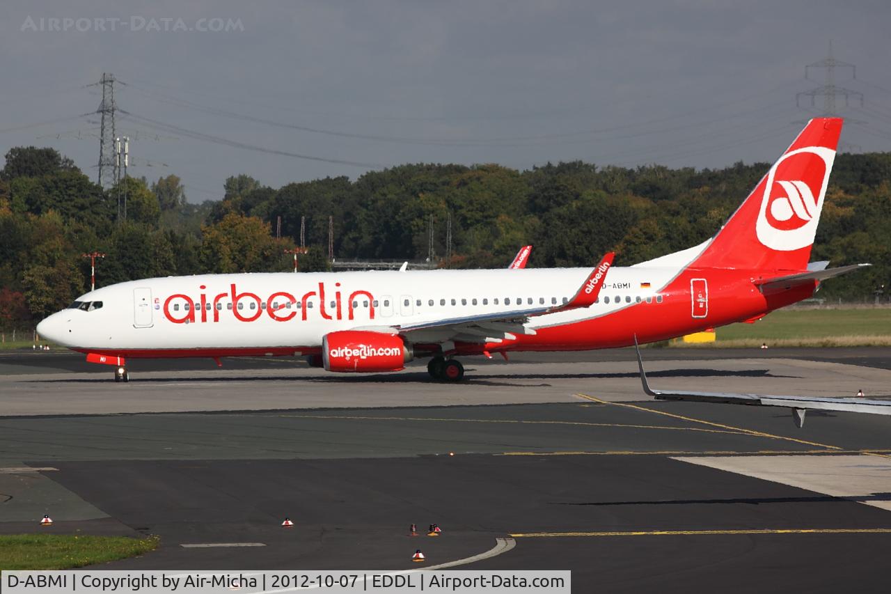 D-ABMI, 2012 Boeing 737-86J C/N 37770, Air Berlin, Boeing 737-86J (WL), CN: 37770/4184