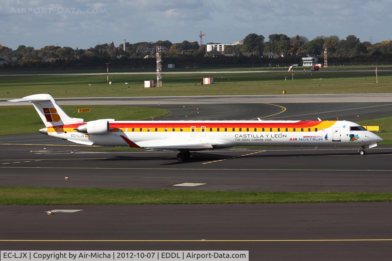EC-LJX, 2010 Bombardier CRJ-1000ER NG (CL-600-2E25) C/N 19008, Air Nostrum, Canadair CL-600-2E25 Regional Jet CRJ-1000, CN: 19008