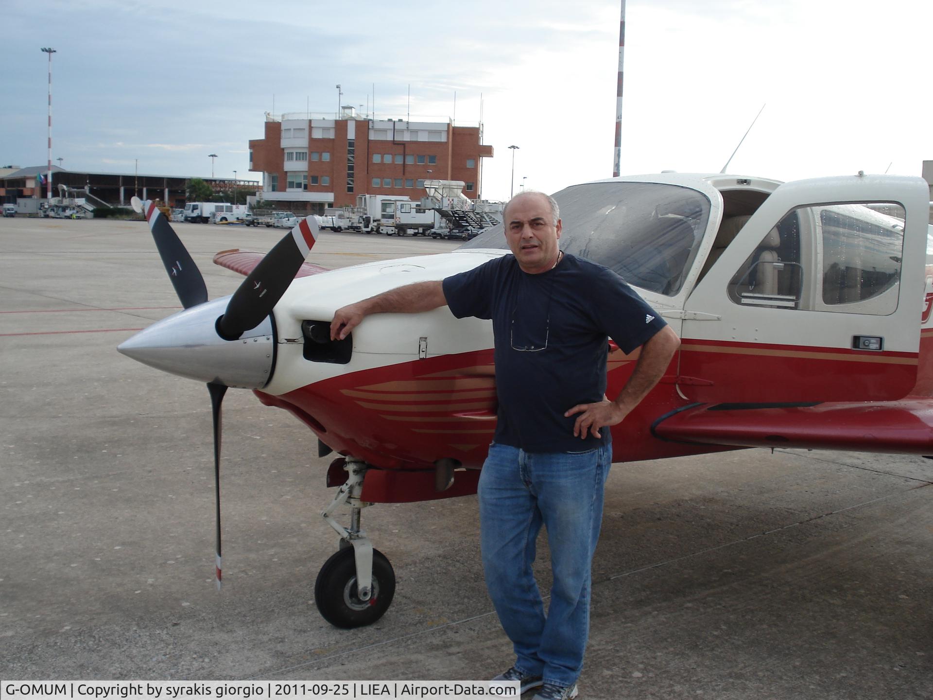 G-OMUM, 1976 Rockwell Commander 114 C/N 14067, alghero sardegna