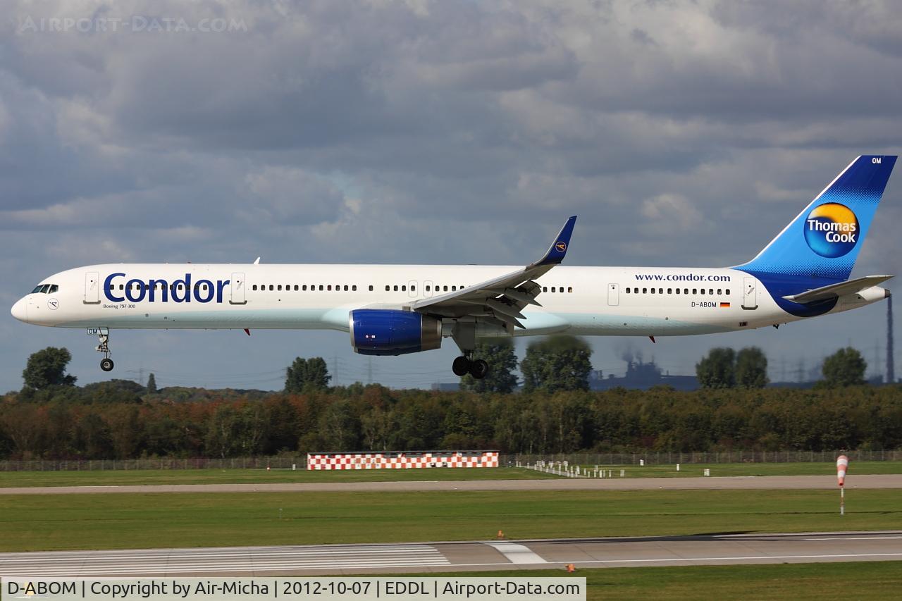 D-ABOM, 2000 Boeing 757-330 C/N 29022, Condor, Boeing 757-330 (WL), CN: 29022/0926