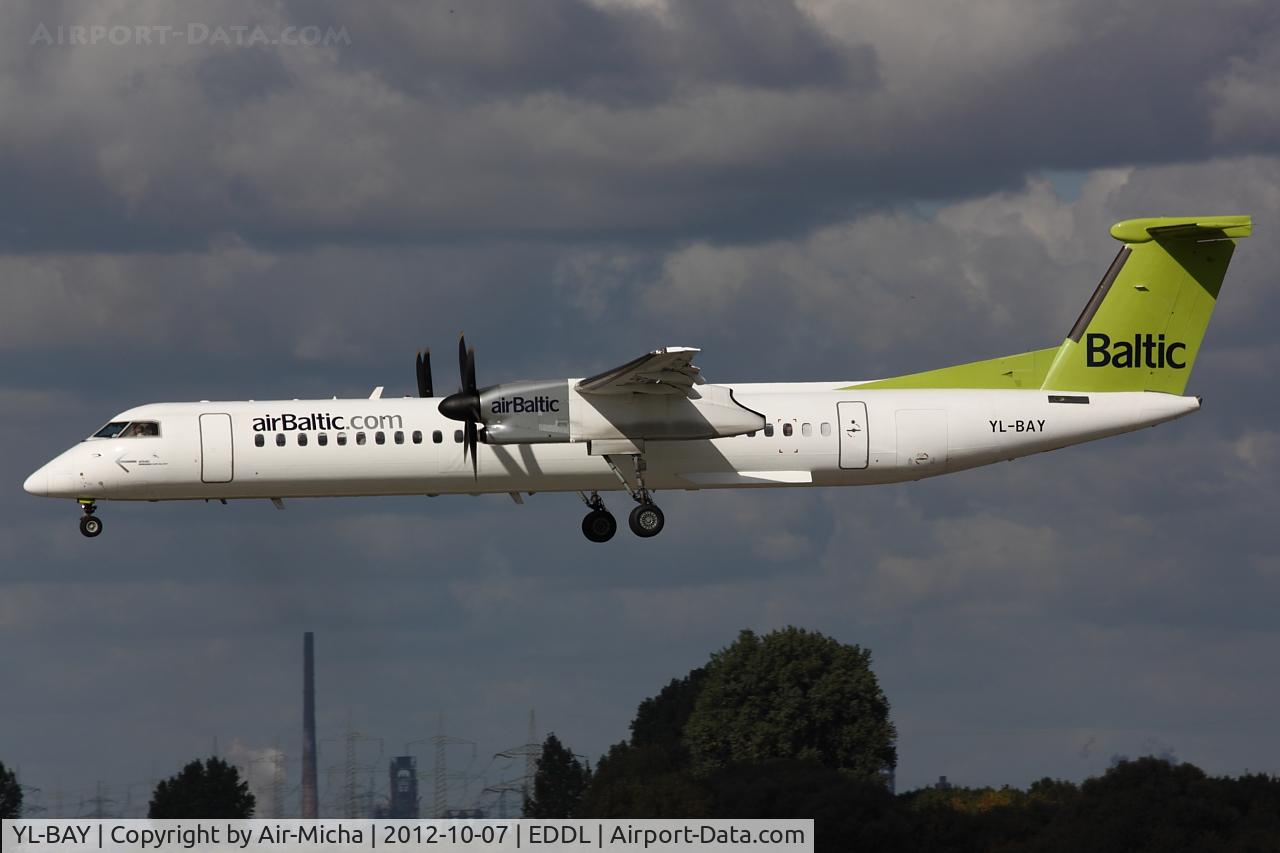 YL-BAY, 2010 De Havilland Canada DHC-8-402Q Dash 8 C/N 4331, Air Baltic, De Havilland Canada DHC-8-402Q, CN: 4331