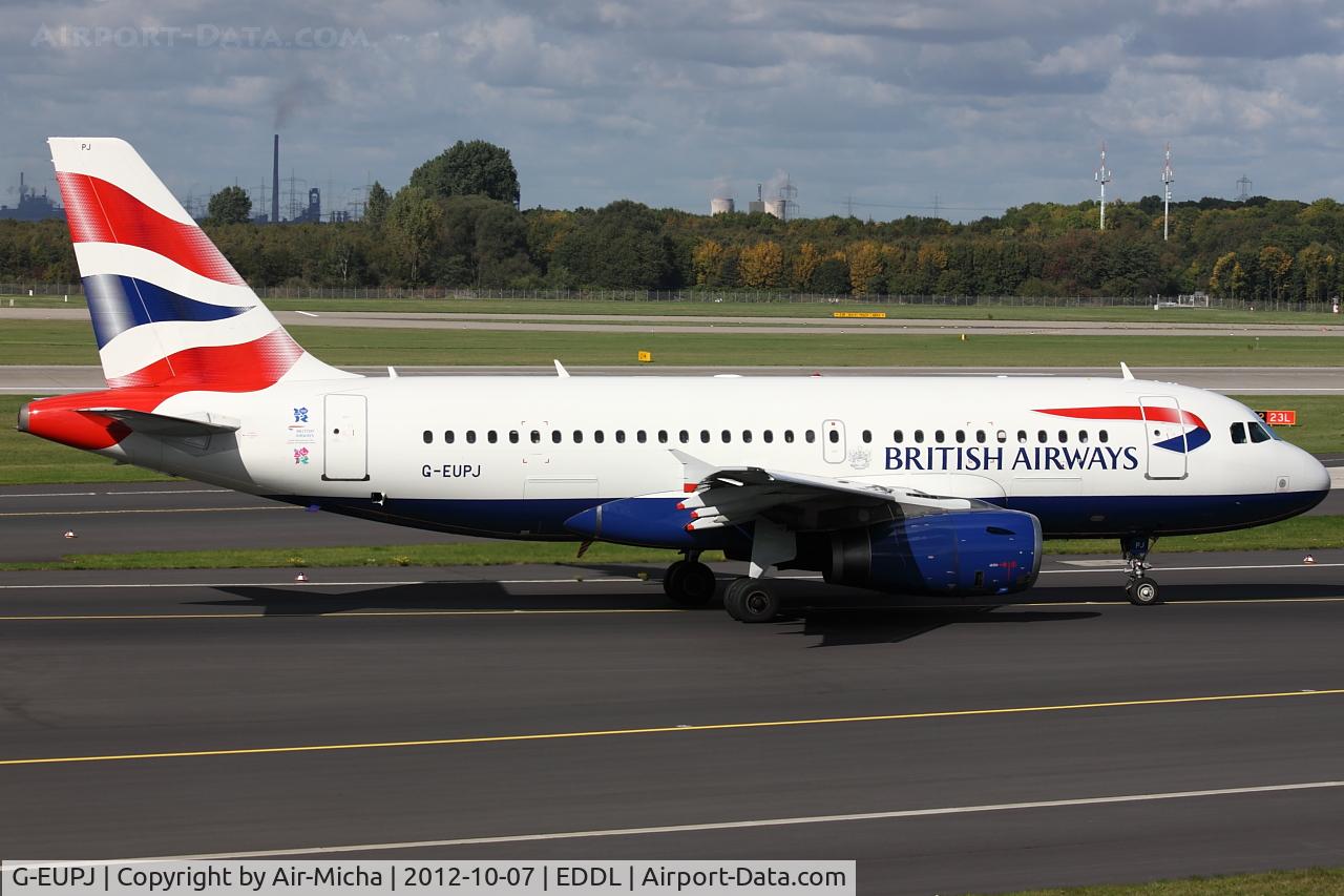 G-EUPJ, 2000 Airbus A319-131 C/N 1232, British Airways, Airbus A319-131, CN: 1232